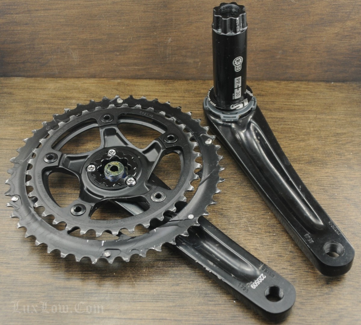 Sram Rival MTB CRANKS 172.5mm 2x 11 Speed 46t 36t Chainrings BB30