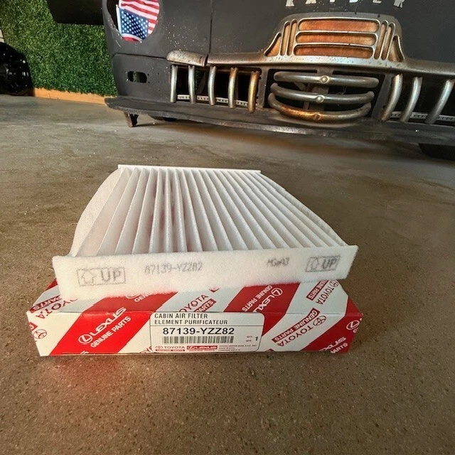 FILTRO CABINA REPUESTO TOYOTA OEM 87139-YZZ08/87139-YZZ20/87139-YZZ82 Foto 4 de 4