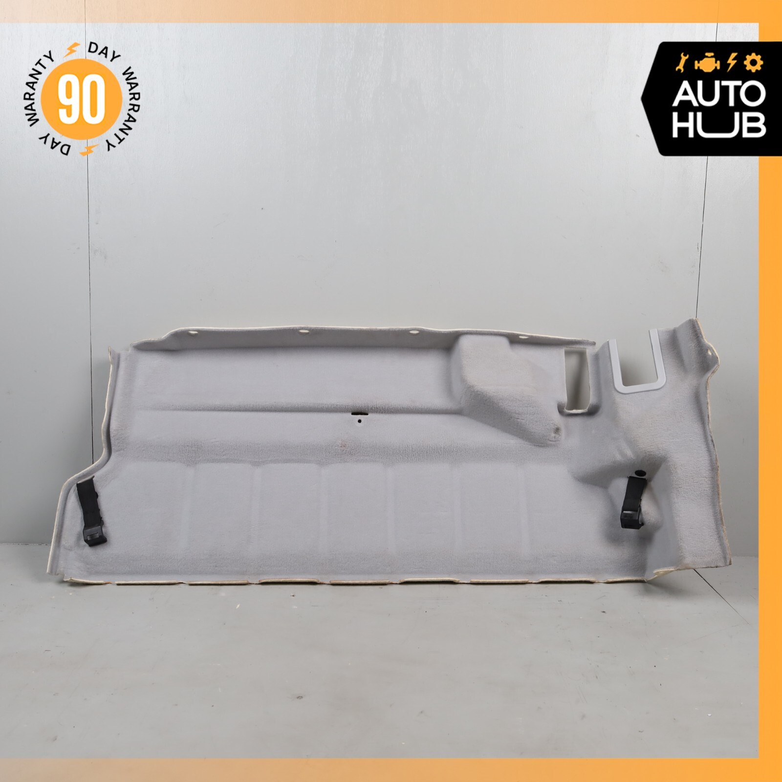 90-02 Mercedes R129 SL500 SL320 Trunk Carpet Fuel Tank Lining Molding Cover OEM