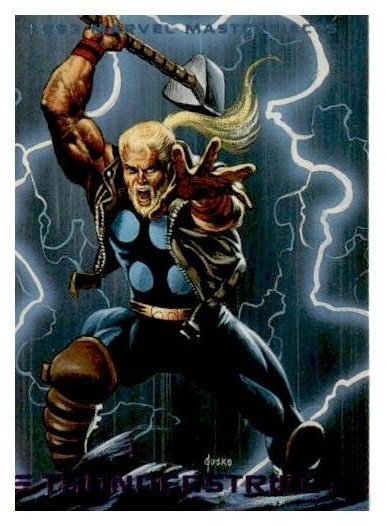 1993 Marvel Masterpieces Thunderstrike #73