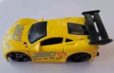 VINTAGE 1:64 HOT WHEELS FERRARI 360 MODENA TOONED YELLOW 2003