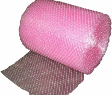 3/16" Anti-Static Small Bubble Cushioning Wrap Padding Roll 100' x 12" Wide...