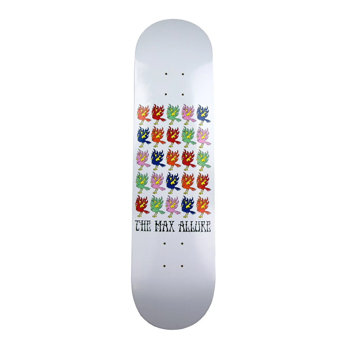 Maxallure Skateboard Deck The Max Allure White/Blue 8.25