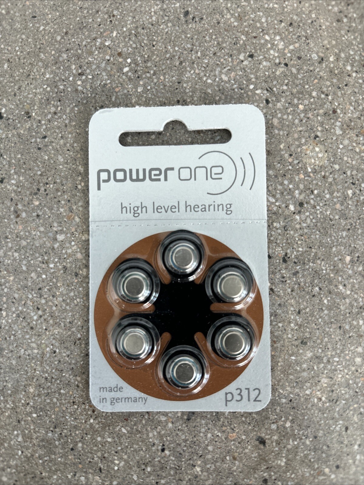 10 Power One Zinc Air High Level Hearing Batteries P312 1.4V