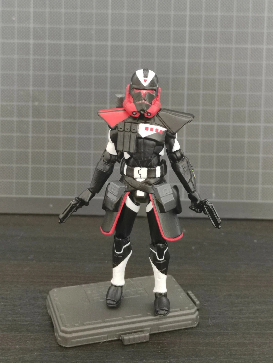 Star wars clone wars Shadow ARC trooper custom 3.75 phase 2 eBay