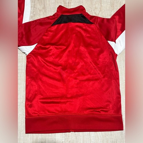 Polo Ralph Lauren youth boy's track Jacket red blue size large zip up pockets - Picture 3 of 10
