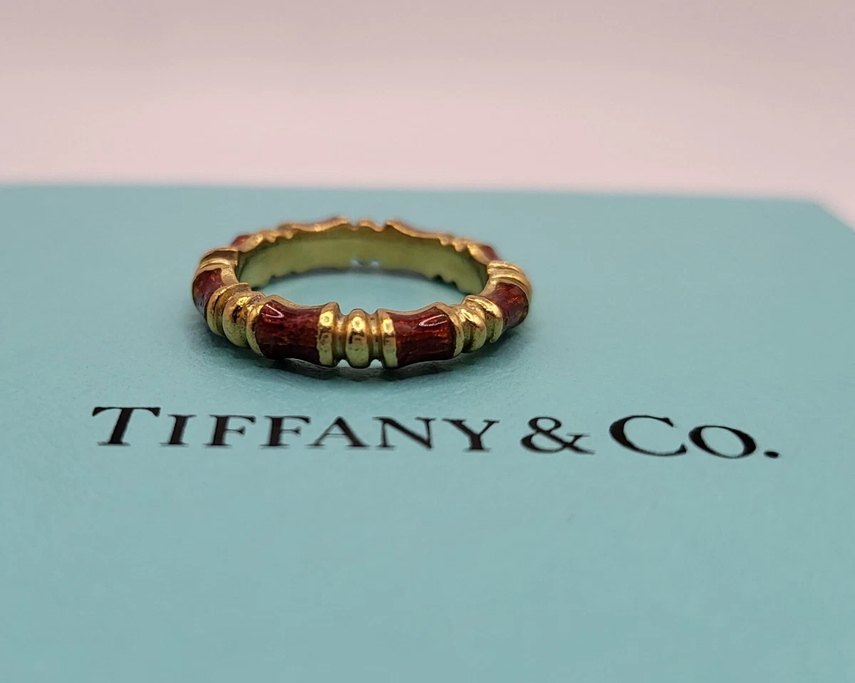 Tiffany and co bamboo ring sale