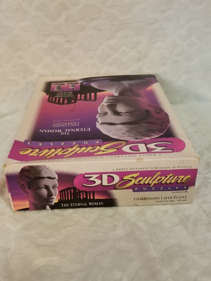 3D Sculpture Puzzles Eternal Woman 1996 Challenging Layer Puzzle, New