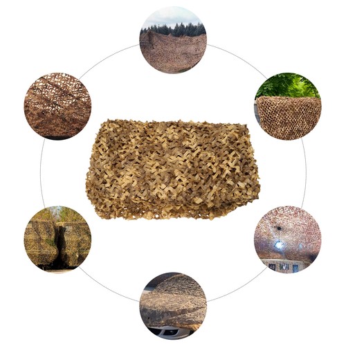 3*5m Camo Netting Camping Shooting Netz Jagd Dekoration Camouflage Net Camo-Net - Bild 11 von 23