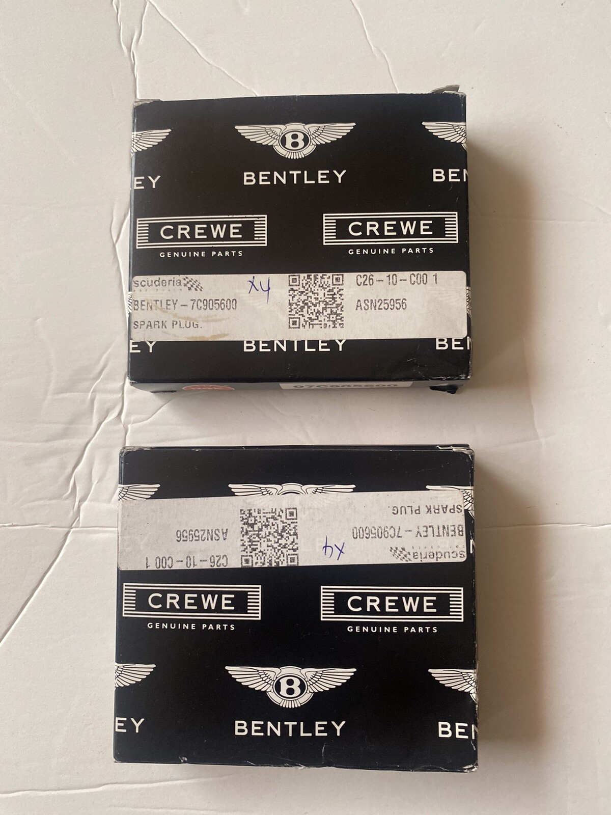 Bentley Continental W12 Spark Plugs 8 Pieces Total (10 -18)