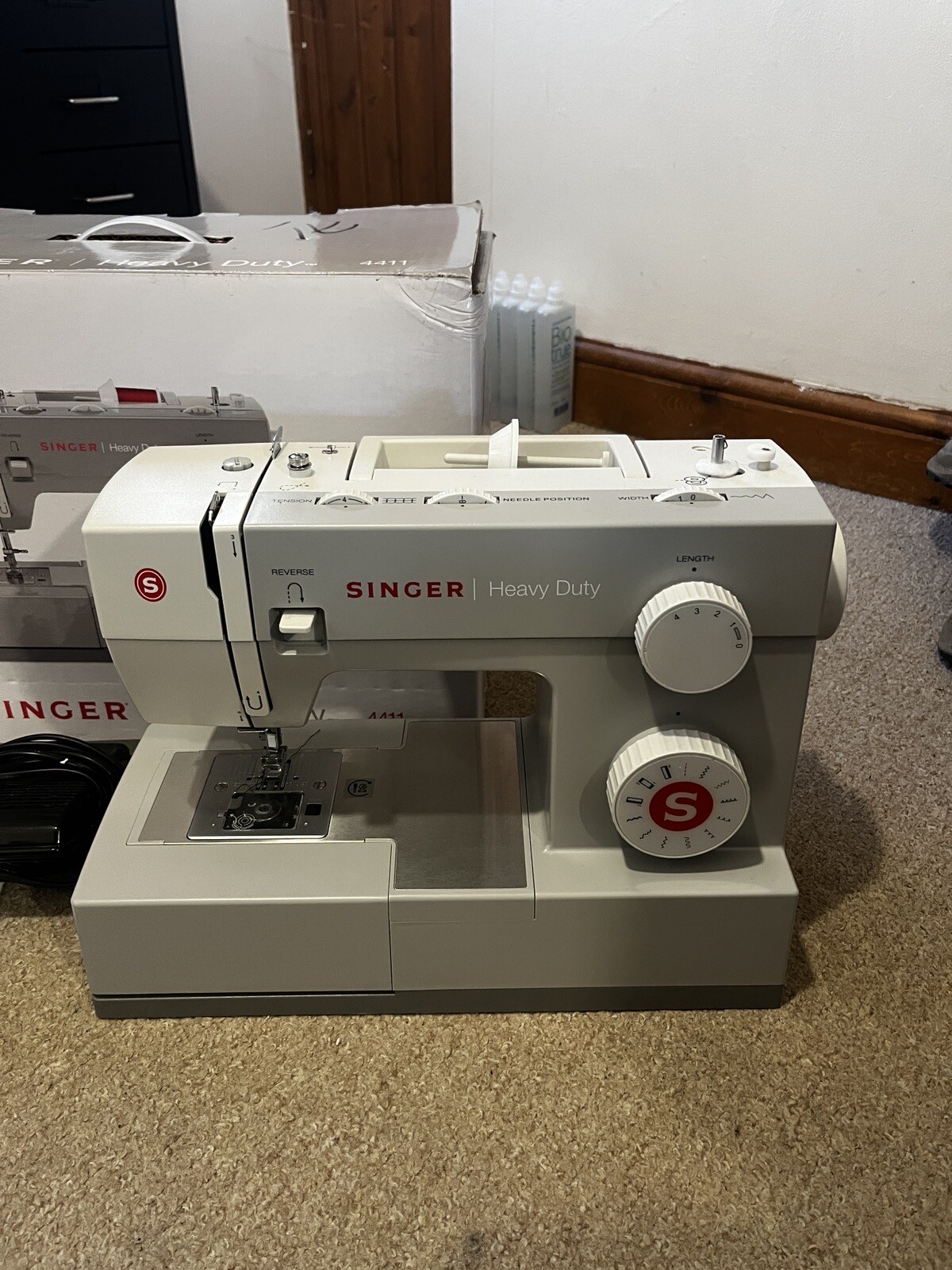 Singer 4411 Heavy Duty Sewing Machine eBay