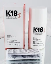 K18 Leave-In Molecular Repair Hair Mask 1.7 fl oz/50ml RETAIL $75 💯Authentic