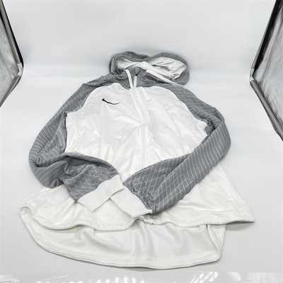 Nike Damen Hooded Jacket W Nk Df Strk23 Hd Trk Jkt K, White/Wolf Grey/White/Blac