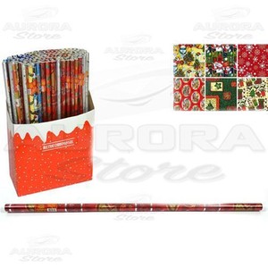 Pacchi Natale.Rotolo Carta Regalo Plastificata Natale Natalizia 70x150 Cm Pacchi Confezioni Ebay