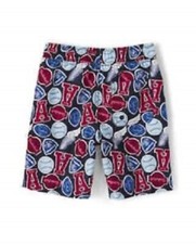 NWT Gymboree Boys Opening Day Baseball Swim Trunks Size 6 101 