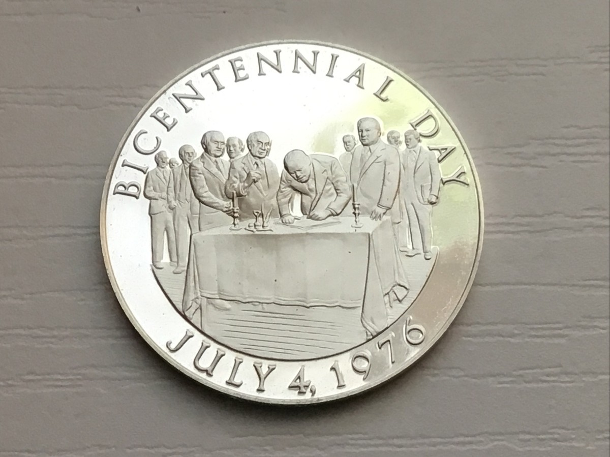 Medal-US Independence Day July 4, 1776 Bicentennial Day July