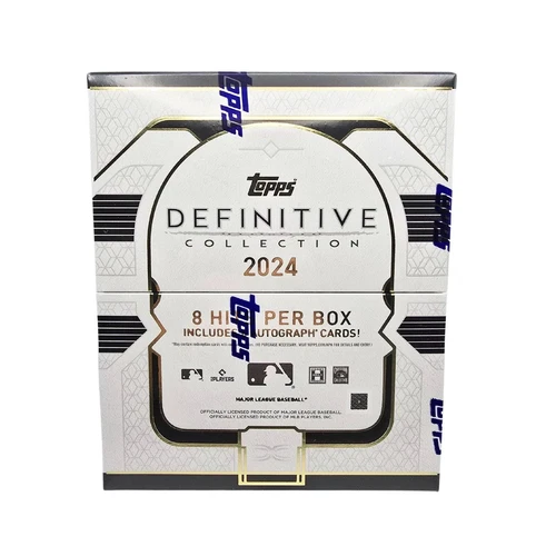 2024 TOPPS DEFINITIVE COLLECTION BASEBALL HOBBY BOX AUTO SEALED