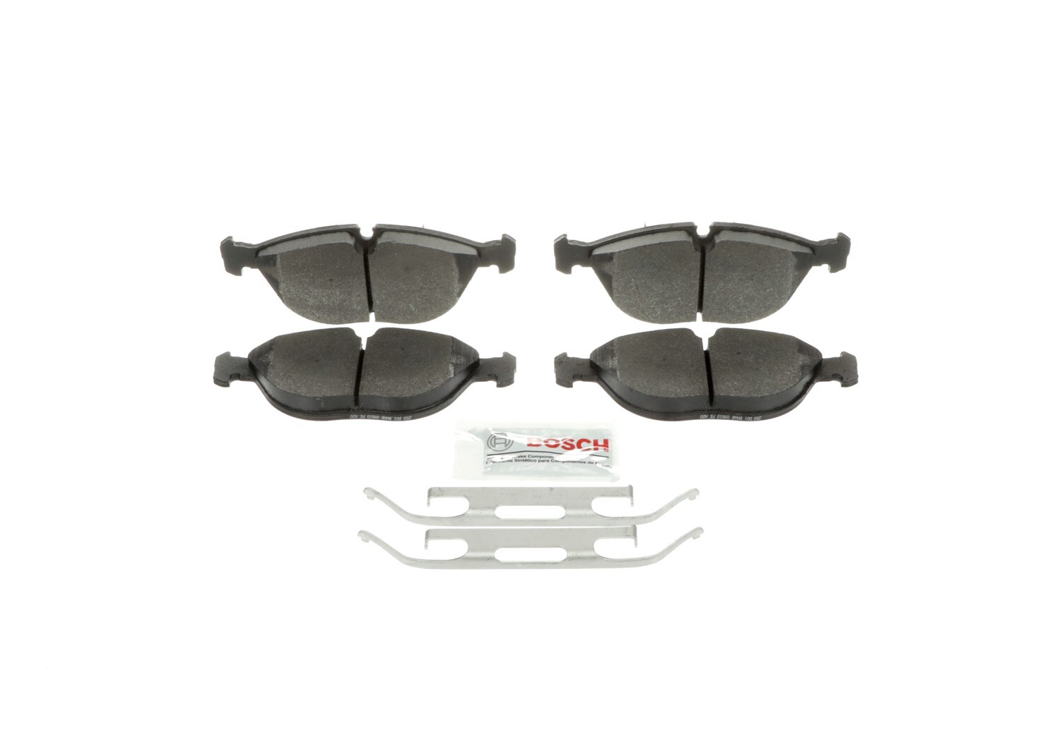 For 2000 Bentley Continental Bosch Semi-Metallic Brake Pads with Hdw Front