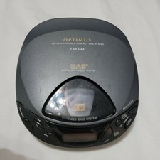 Optimus Portable CD Player CD-3640 DAS 1 Bit Dac extended Bass Vintage FOR PARTS