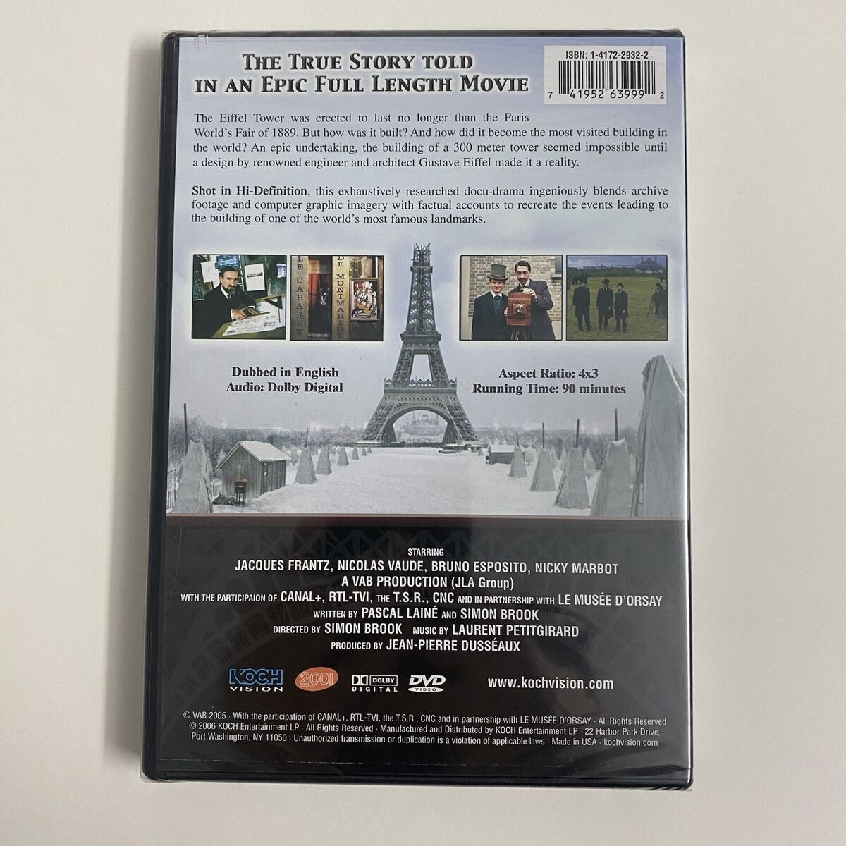 The True Legend of the Eiffel Tower (DVD, 2006) Dubbed in The True Legend of the Eiffel Tower (DVD, 2006) Dubbed in