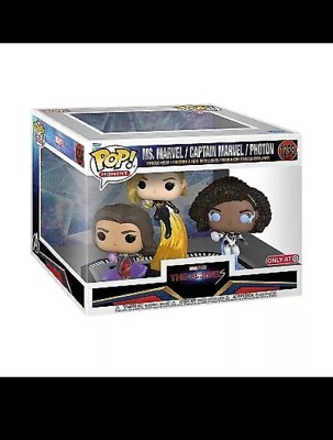 Funko Pop Moments #1258 Ms. Marvel Captain Marvel Photon Target Exclusive