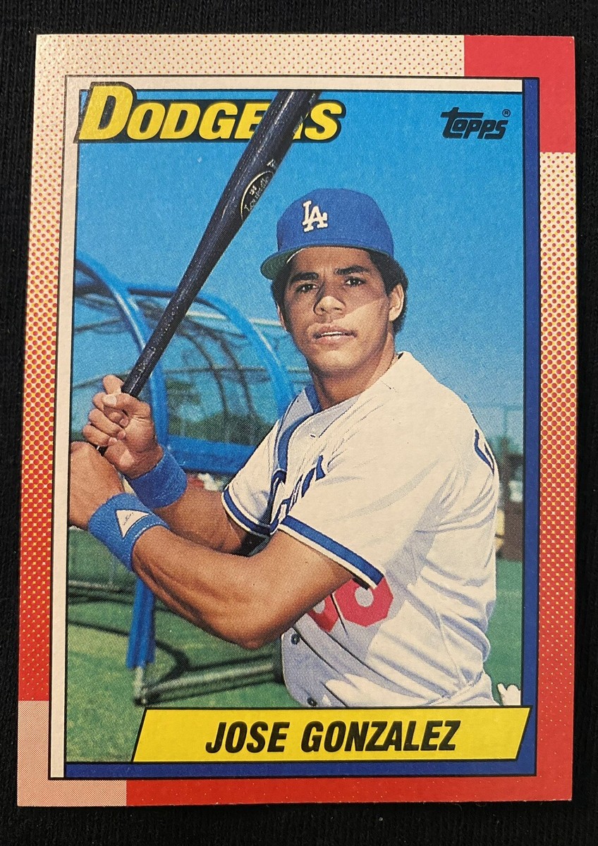 1990 Topps - #98 Jose Gonzalez LA Dodgers | eBay