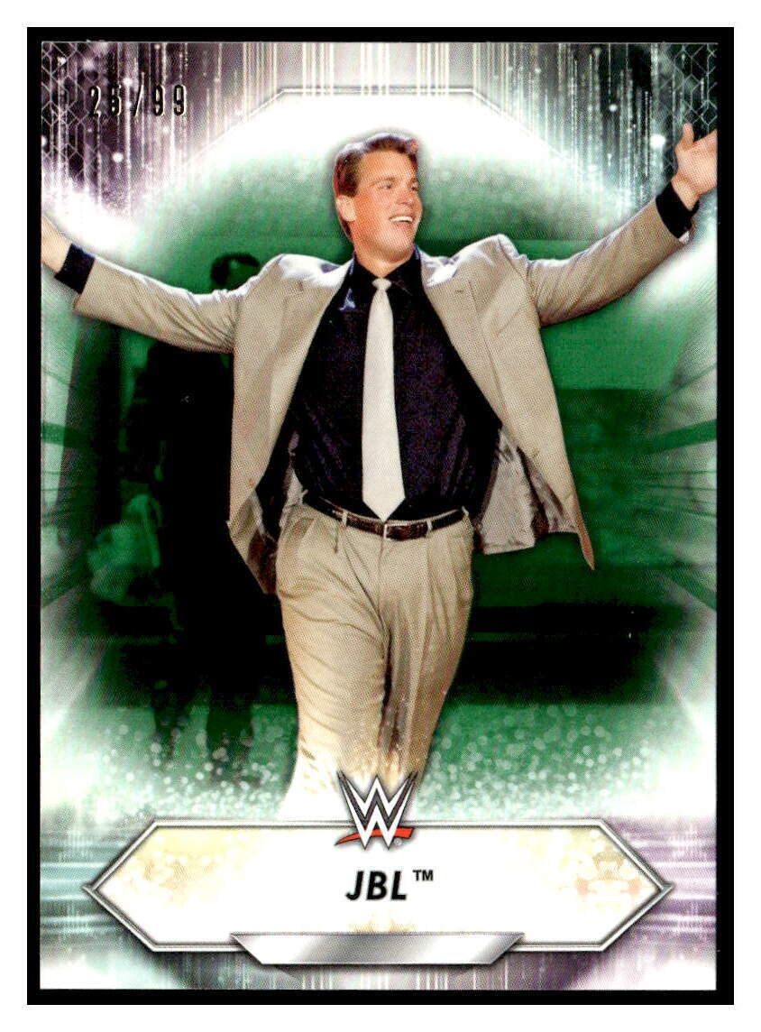 2021 Topps WWE Light Green #196 JBL /199 