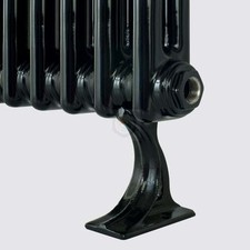 Column Radiator Feet, Raw Metal / Anthracite, Black, White,Grey Sold in Singles 