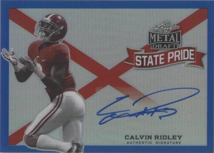2018 Leaf Metal Draft Calvin Ridley #SP-CR1 - 1 of 2