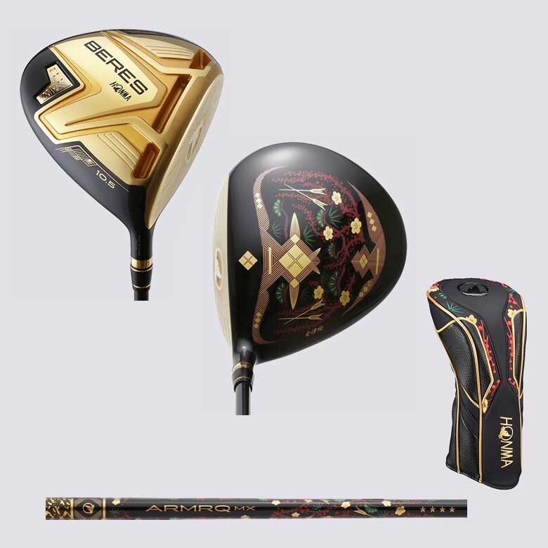 Honma Golf BERES AIZU 4S Grade AIZU Driver ARMRQ MX 4S black