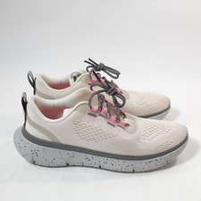 Cole Haan ZeroGrand Journey Runner White Gray W22879 Womens Size 8B EXCELL COND