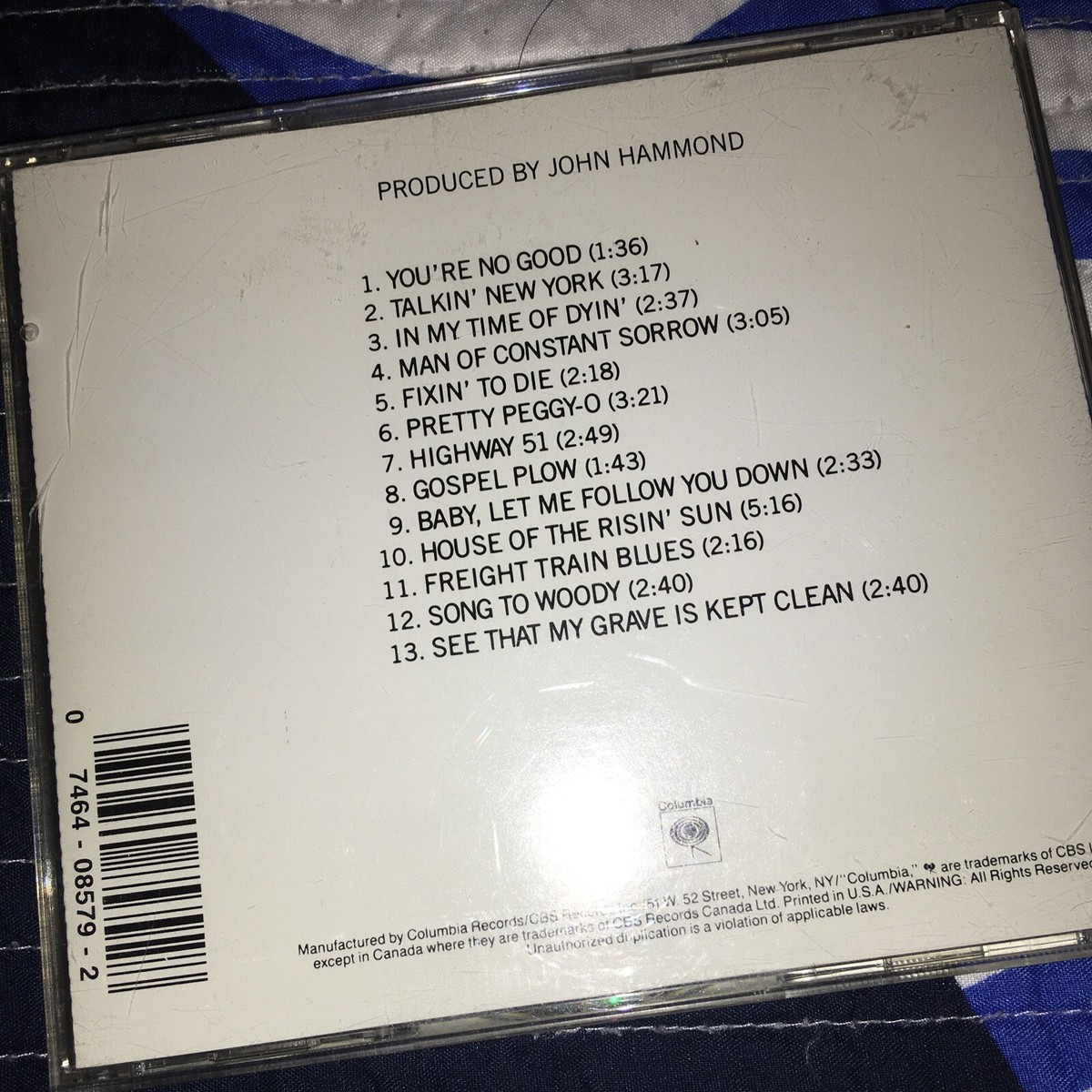 Bob Dylan by Bob Dylan (CD, Jul-1989, Columbia (USA)) 74640857928