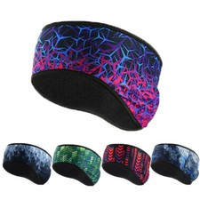 Women Ear Warmer Cover Headband Winter Fleece Thermal Ear Muffs Running Headband