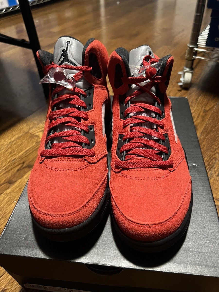 Nike Air Jordan 5 Retro Raging Bull Toro Bravo Varsity Red