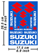 Suzuki Decals Stickers Motorcycle Vinyl Graphics Aufkleber Adesivi /598