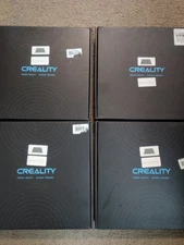 New Ender 5 S1 Frosted PC Build Plate Magnetic Flexible Bed 235X235Mm (Lot of 4)