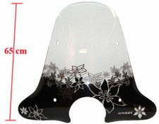 Windschutzscheibe Vespa LX Piaggio Liberty 50-125-150 ab 2004 Windschild Flowers