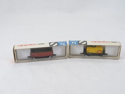 Arnold Nr°0435 Und 0425 Bündel Von 2 Waggon Nr Shell Dumper DB Neu Schachtel IN