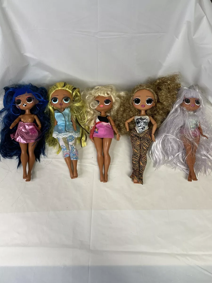 OMG LOL Surprise Dolls Lot Of 5 Dolls as seen in Pics