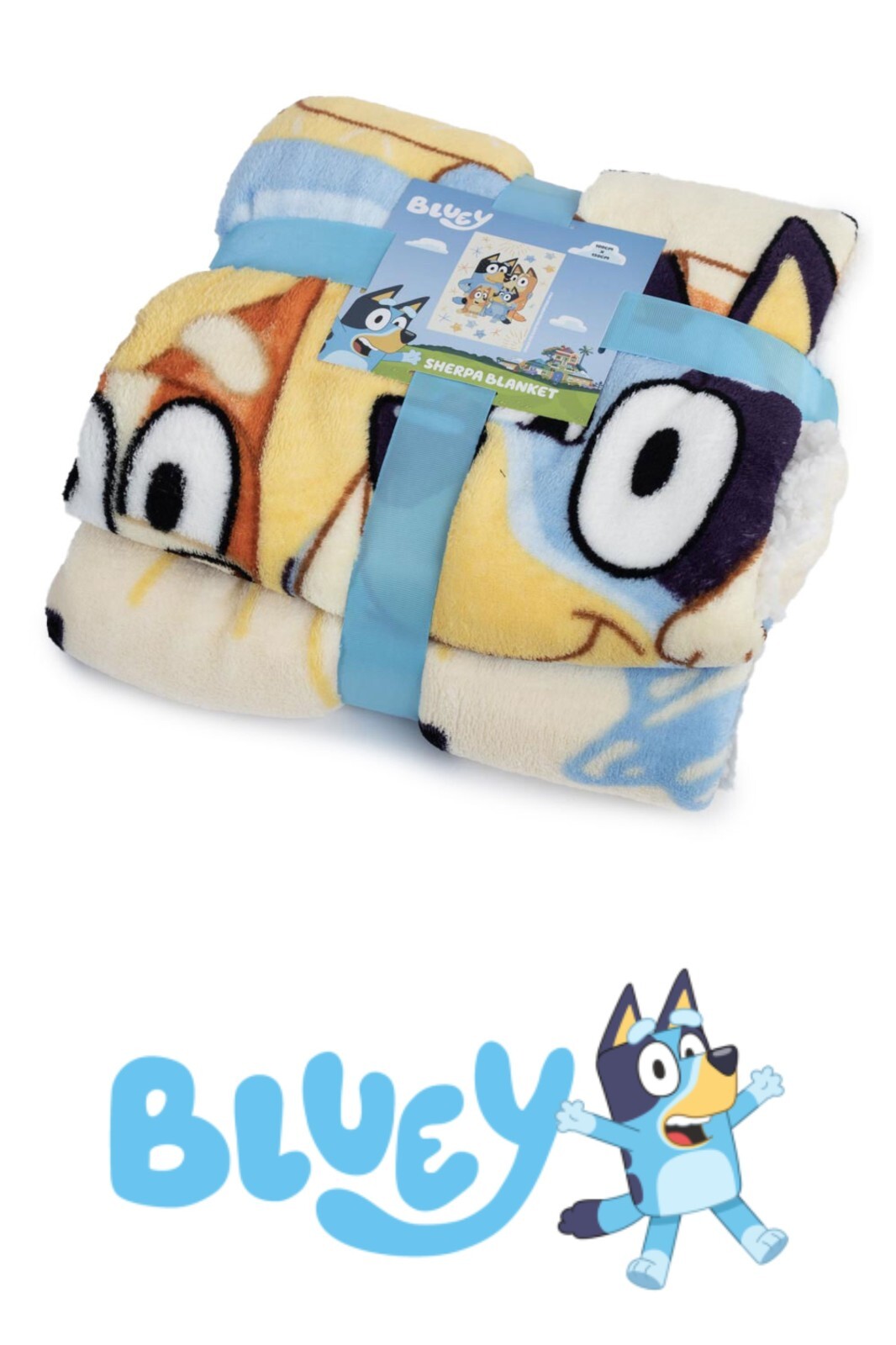 Bluey Sherpa Fleece Blanket - Image 2