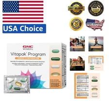 Unflavored Women's Complete Nutrition Vitapak – 30 Capsules for Energy & Focus