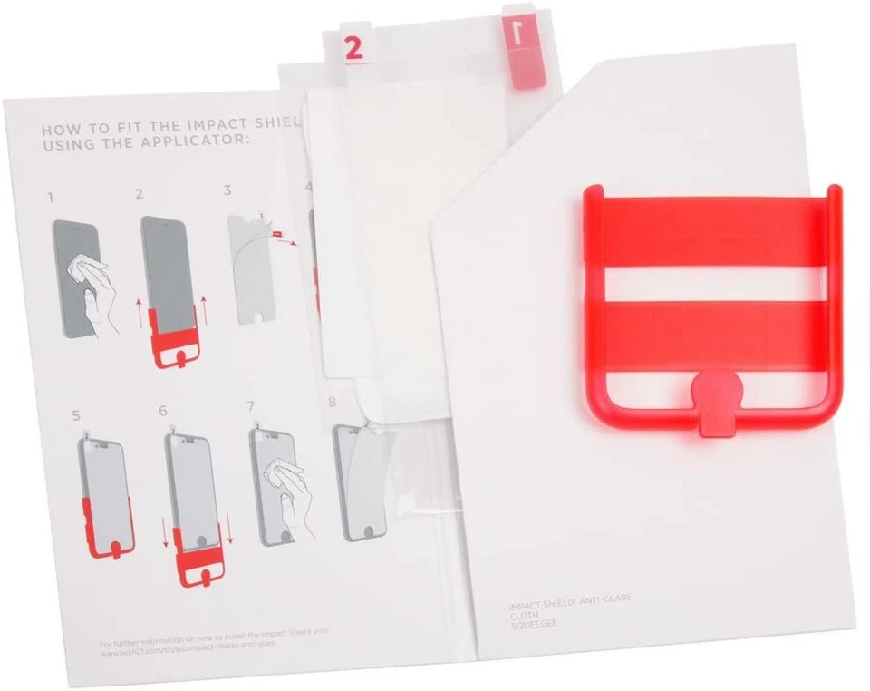 tech21 BASF BulletShield Glass Smart Impact Anti-Glare Screen Protector iPhone 6 - Image 4 of 4