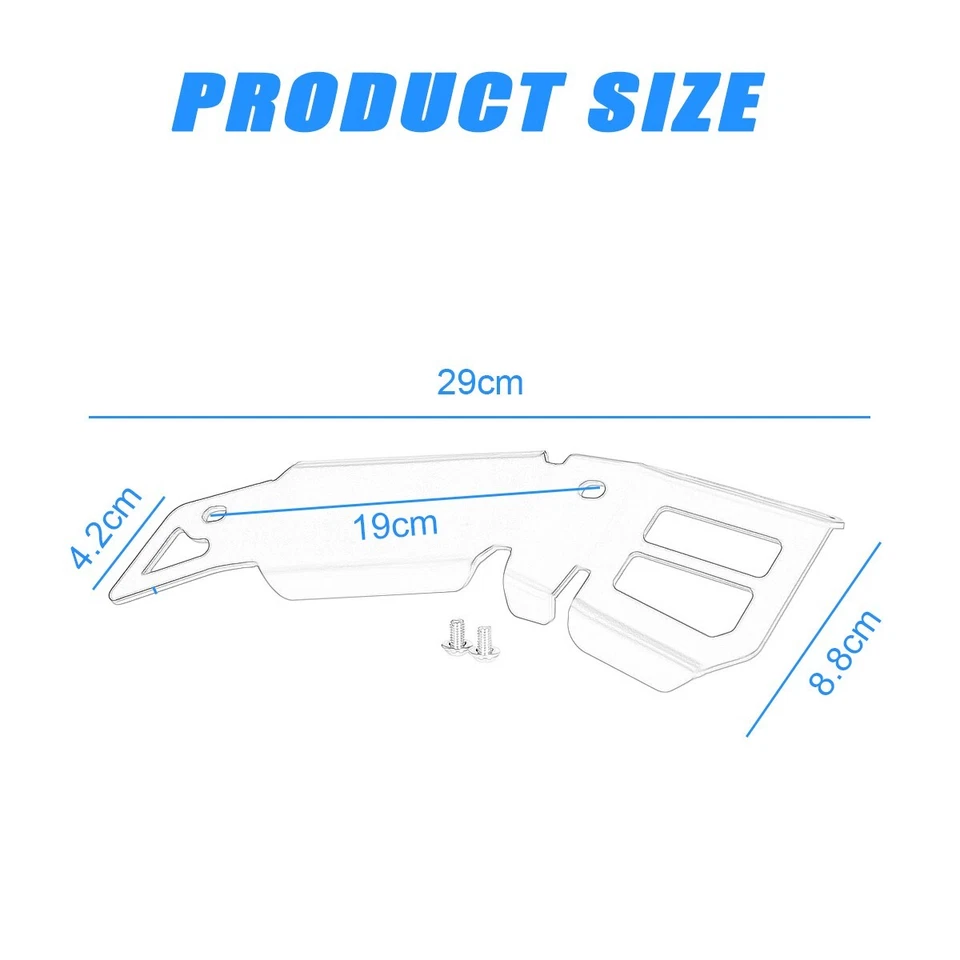 Silenciador de alumínio cabeçalho tubo de calor tampa protetora para Honda XR650L 1993-2024 - Imagem 3 de 4