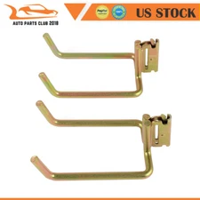 2 Pcs E-Track J Hook tie Down Anchors with X-Track J Hook Hanger