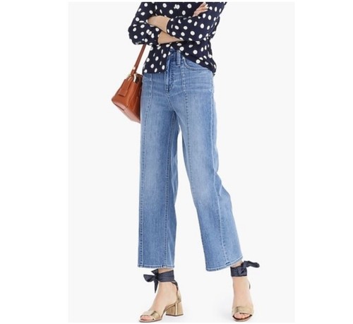 Point Sur Wide Leg Crop Jeans Size 31 