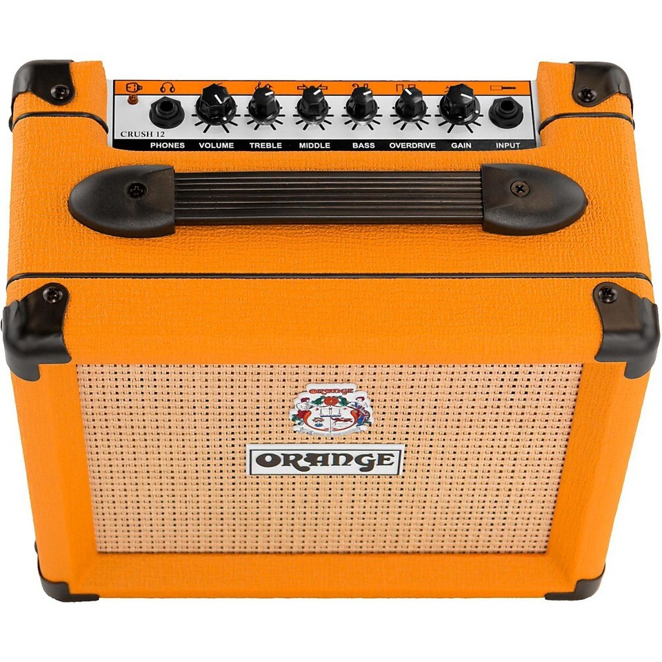 Orange Amplifiers Crush12 12W 1x6 Guitar Combo Amp Orange eBay
