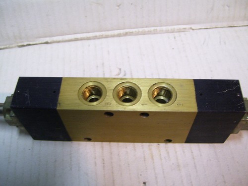 NEW PNEUMAX 414/2.52.0.0.M2 DUAL SOLENOID DIRECTIONAL CONTROL VALVE P2394A - Bild 3 von 7
