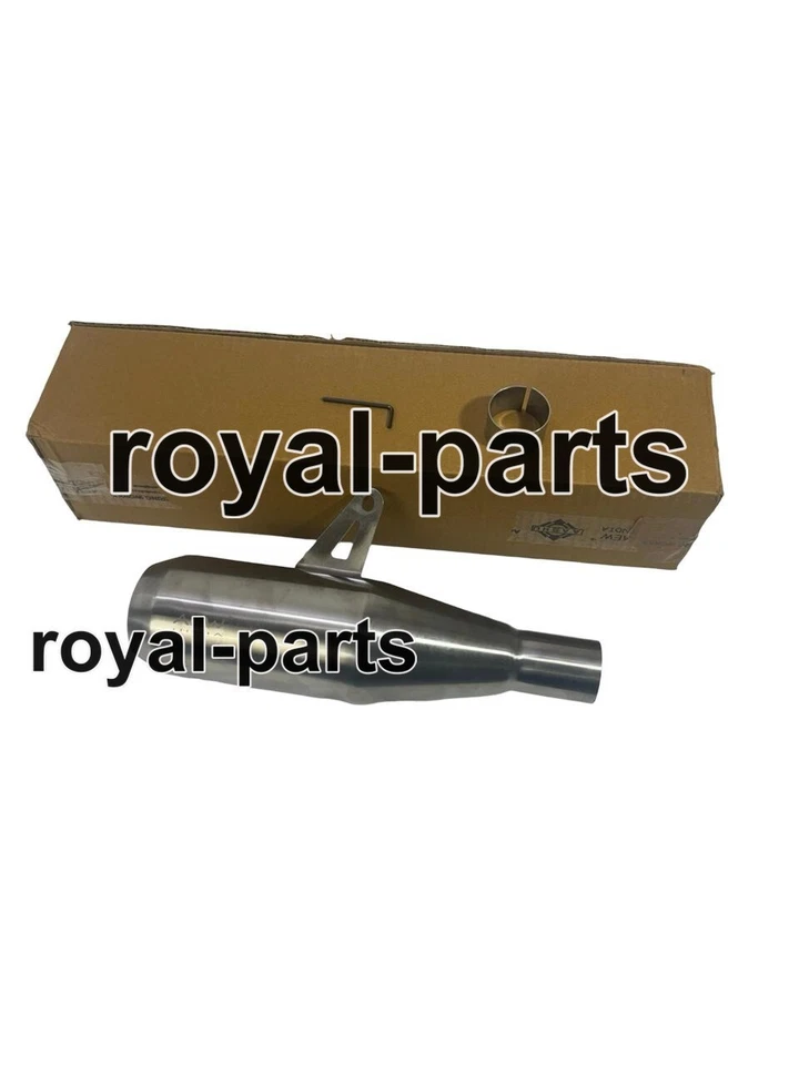 "AEW EDGE FREE FLOW SLIP ON EXHAUST" FIT FOR TRIUMPH SPEED 400 & SCRAMBLER 400 - Image 3 of 4