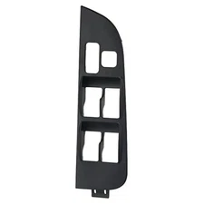 Window Switch Bezel Panel (Black) Compatible with 1998-2002 Black Front Left