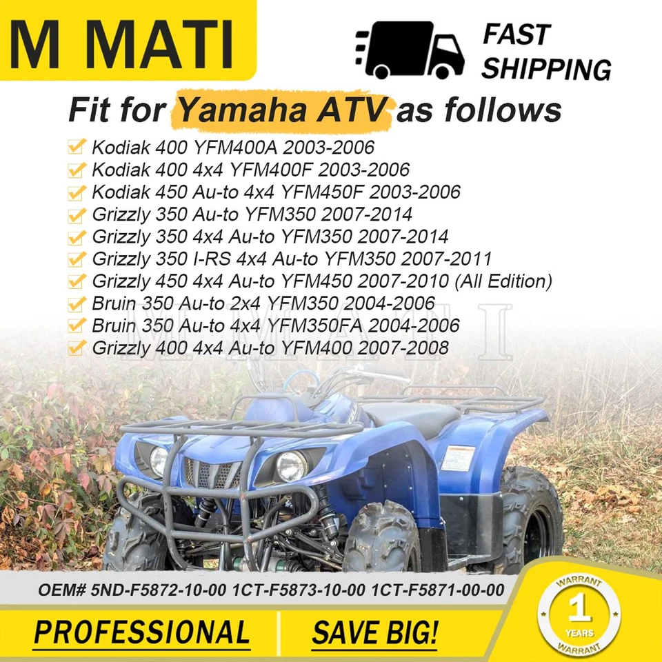 Manguera de freno delantera con kit de tubo para Yamaha Bruin 350 YFM350 2x4 4x4 2004-2006 Foto 4 de 4